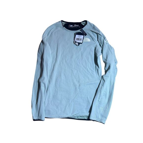 The North Face Summit Series FUTUREFLEECE Crew shirt Light Green SZ S - Picture 1 of 2